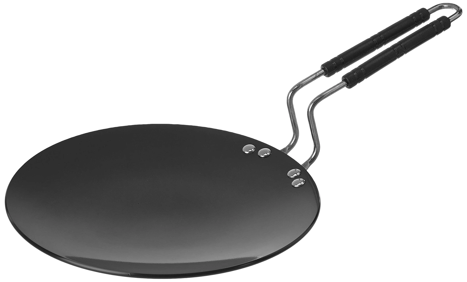 Hard Anodized Roti Tawa with Bakelite Wire Handle (25cm, 4mm thickness)
