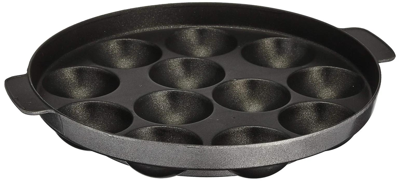 (Renewed) Non Stick Appam Patra (12 pits, 2 layer coating)