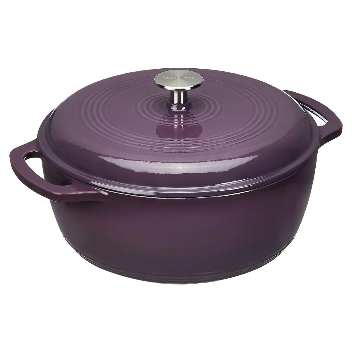 SX-75QTZ Enamelled Cast Iron Dutch Oven 6.9 l, Purple