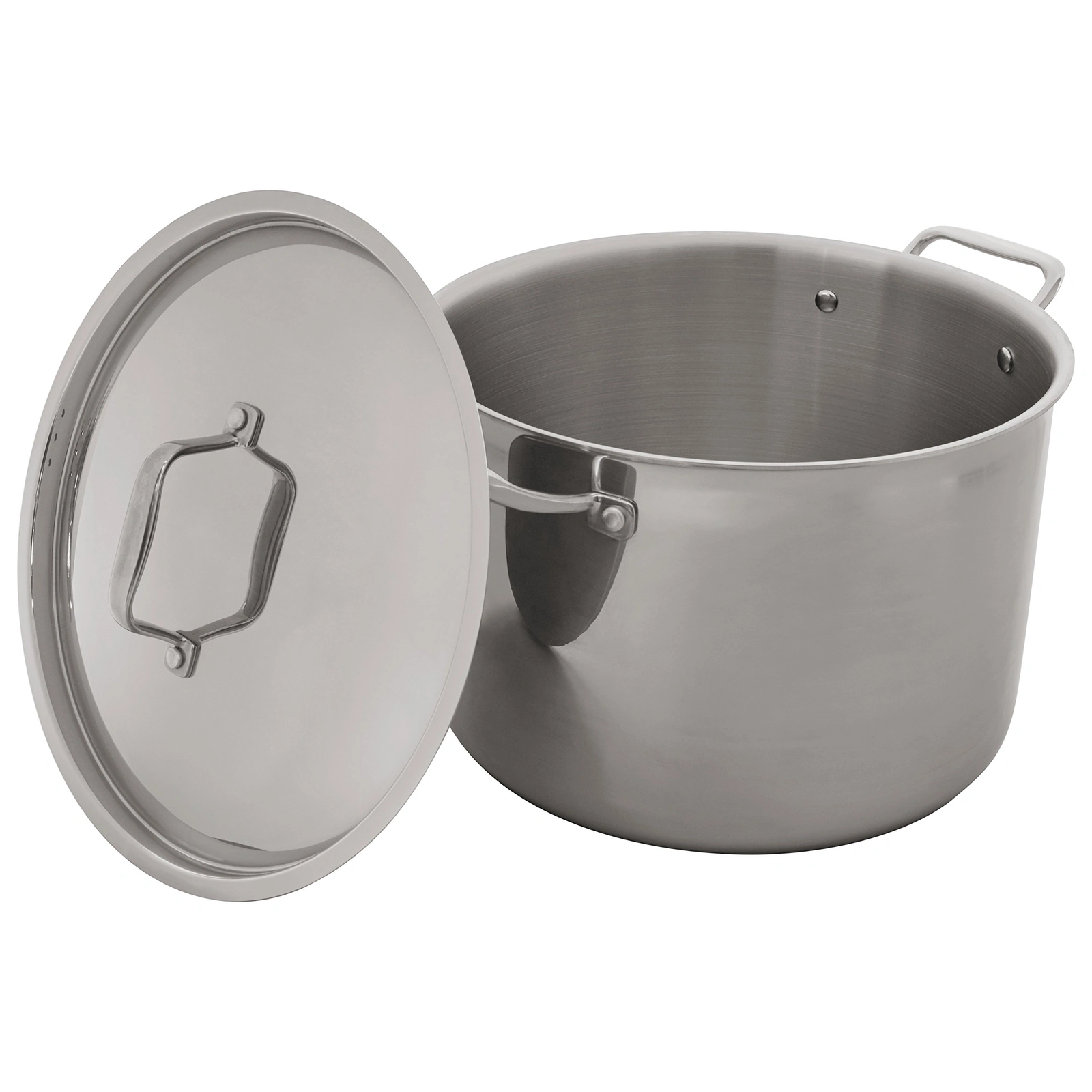 Tri-Ply Stainless Steel Stockpot, 12-Quart