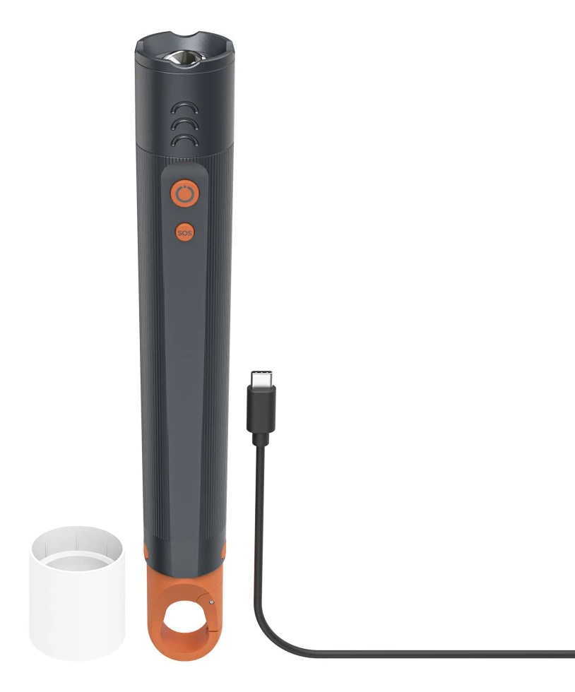 FLX1200-C Grey Hand flashlight LED